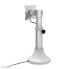 by Newstar monitor arm desk mount - 12 kg - 25.4 cm (10") - 76.2 cm (30") - 100 x 100 mm - Height adjustment - Silver