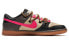 Фото #3 товара 【定制球鞋】 Nike Dunk Low 鳄鱼纹 解构双鞋带 休闲 低帮 板鞋 男款 斑斓黑 / Кроссовки Nike Dunk Low DV1024-010