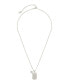 Фото #2 товара Sterling Forever cubic Zirconia Galexi Pendant Necklace