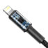 Фото #4 товара Kabel przewód do iPhone USB-C - Lightning szybkie ładowanie 20W 2m - czarny