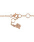 Фото #3 товара Morganite & Heart Charm Bracelet (2-7/8 ct. t.w.) in 14k Rose Gold