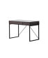 Juno Dark Brown Wood Lift Top Desk With Hidden Storage And Drawer