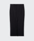 Фото #8 товара Women's Front Slit Midi Skirt