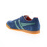 Gola Harrier Suede CMA192 Mens Blue Suede Lace Up Lifestyle Sneakers Shoes 8