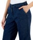 Фото #4 товара Women's Denim Comfort Capri Pants, Created for Macy's