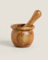 Фото #2 товара Wooden pestle and mortar