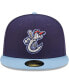 Men's Navy Corpus Christi Hooks Authentic Collection 59FIFTY Fitted Hat