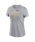 ფოტო #3 პროდუქტის Women's Gray Kansas City Chiefs Super Bowl LVIII Local Essential T-shirt