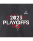 Фото #3 товара Men's Heather Charcoal Tampa Bay Buccaneers 2023 NFL Playoffs T-shirt