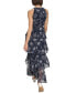 Women's Tiered Chiffon Maxi Dress