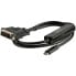Фото #3 товара StarTech.com 3.3 ft. (1 m) USB-C to DVI Cable - 1920 x 1200 - Black - 1 m - USB Type-C - DVI-D - Male - Male - Straight