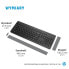 Keyboard and Mouse HP 18H24AA Black