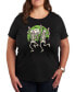 Фото #1 товара Air Waves Trendy Plus Size Halloween Graphic T-shirt