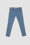 Фото #7 товара Pedro Slim Fit Normal Bel Dar Paça Jean Pantolon