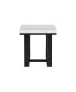 Фото #2 товара Steve Silver Lucca 24" Marble Top End Table