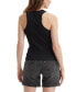 Фото #2 товара Women's Cotton Graphic Gemini Ribbed Tank