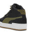 Фото #5 товара Puma CA Pro Mid Trail 39327801 Mens Black Nylon Lifestyle Sneakers Shoes
