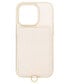 ფოტო #1 პროდუქტის Women's Ivory Saffiano Leather iPhone 13 and 14 Case