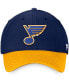 Фото #3 товара Men's Navy St. Louis Blues Core Primary Logo Flex Hat