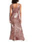 Фото #2 товара Rene By Rene Ruiz Gown Women's Pink 2