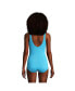 Фото #2 товара Купальник женский Lands' End One Piece Soft Cup Tugless Sporty
