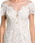 Фото #3 товара Rene Ruiz Lace Sheath Dress Women's White 2