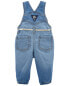 Baby Knit-Like Denim Overalls 24M