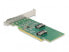 Delock 90077 - PCIe - 64 Gbit/s - 5 - 50 °C - -25 - 70 °C - 15 - 90% - Windows 10,Windows 7,Windows 8.1