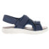 Фото #1 товара Propet Travelactiv Sport Sling Back Strappy Womens Blue Casual Sandals WST013PN