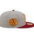 ფოტო #2 პროდუქტის Men's Gray and Oakland Athletics Navy Undervisor 59FIFTY Fitted Hat