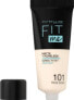 Фото #1 товара Foundation Fit Me Matte & Poreless 101 True Ivory, 30 ml