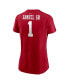 Фото #3 товара Women's Deebo Samuel Sr Scarlet San Francisco 49ers Player Name Number T-Shirt