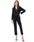 Фото #2 товара Комбинезон Adrianna Papell Tuxedo Jumpsuit