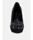 ფოტო #2 პროდუქტის BALLARD Womens Monogram Satin Stiletto Pumps