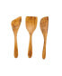 Olive Wood Spatula Kit Set of 3