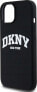 Фото #6 товара DKNY DKNY Liquid Silicone White Printed Logo MagSafe - Etui iPhone 15 Plus / 14 Plus (czarny)