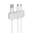 Фото #2 товара Hama 00020568 - Cable holder - Desk - Thermoplastic Rubber (TPR) - White
