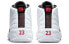 Фото #6 товара Jordan Air Jordan 12 retro "twist" 高帮 复古篮球鞋 男款 白红 2021年版 / Кроссовки Jordan Air Jordan CT8013-106