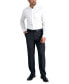 Фото #1 товара Men’s Premium Comfort Straight-Fit 4-Way Stretch Wrinkle-Free Flat-Front Dress Pants