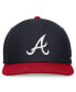 Фото #3 товара Men's Navy/Red Atlanta Braves Evergreen Two-Tone Snapback Hat