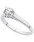 Фото #1 товара Кольцо Macy's Diamond Engagement White Splendor