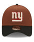 Фото #3 товара Men's Brown, Black New York Giants Harvest A-Frame Super Bowl XXI 9FORTY Adjustable Hat