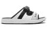 Фото #3 товара Шлепанцы спортивные мужские New Balance 330 черно-бело-серые