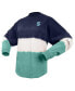 ფოტო #2 პროდუქტის Women's Blue, Light Blue Seattle Kraken Ombre Long Sleeve T-shirt