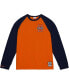Фото #2 товара Men's Orange Illinois Fighting Illini Legendary Slub Raglan Long Sleeve T-shirt