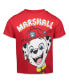 ფოტო #3 პროდუქტის Toddler Boys Chase Marshall Rubble Rocky 4 Pack T-Shirts Multicolor