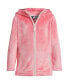 Мягкая флисовая куртка для девочек Lands' End Softest Fleece Hoodie Salt washed pink, Large - фото #1