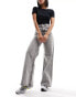 Фото #1 товара Reclaimed Vintage 88' wide leg jean in charcoal