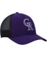Фото #2 товара Men's Purple Colorado Rockies Secondary Trucker Snapback Hat