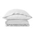 Фото #6 товара Комплект чехлов для одеяла Alexandra House Living Qutun Белый 150 кровать 3 Предметы